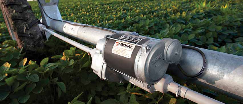 Lindsay center drive motor