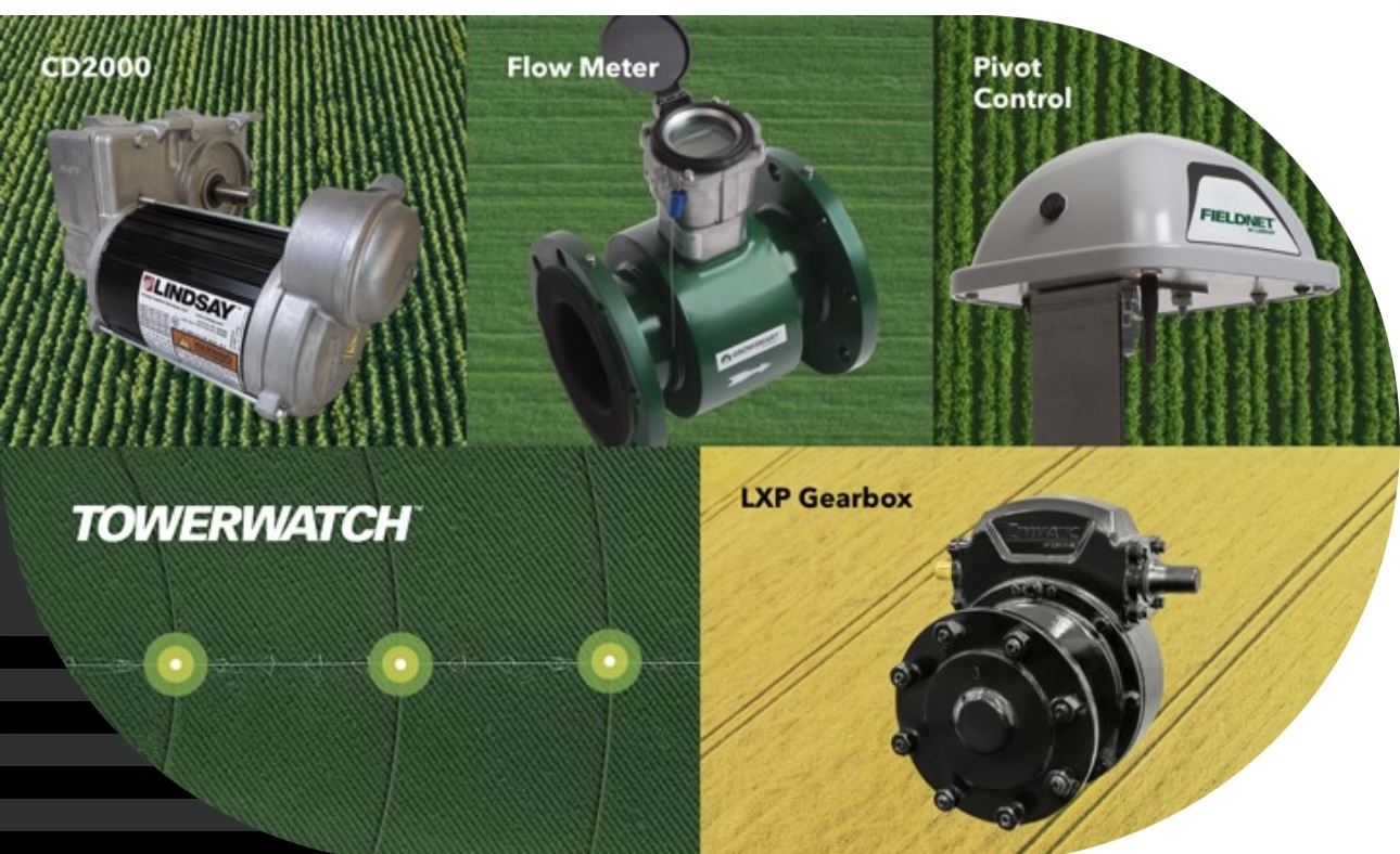 Genuine Lindsay parts - gearboxes, flow meters, pivot controls